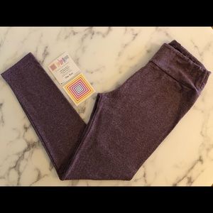 LuLaRoe Leggings - Heathered Purple